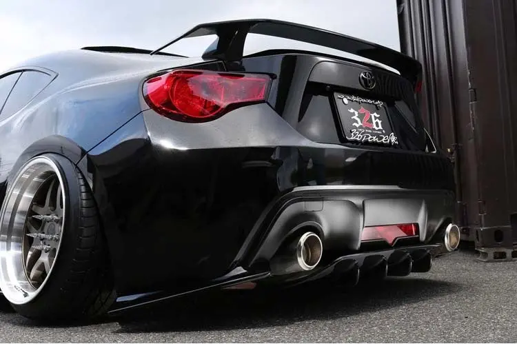 326 Power 3D Star Rear Under Spoiler (Frp) For Scion Frs (Zn6) 2013+ 1