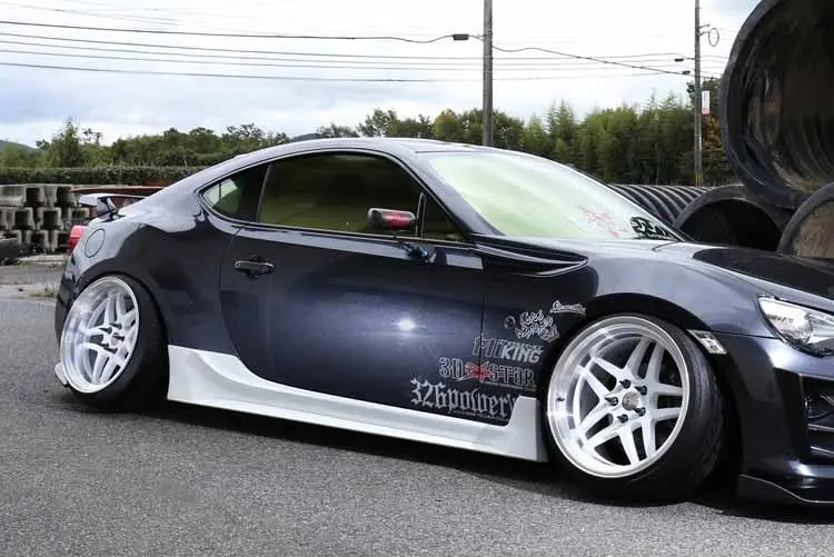326 Power 3D Star Type-2 Side Skirt (Frp) For Scion Frs (Zn6) 2013+ 1