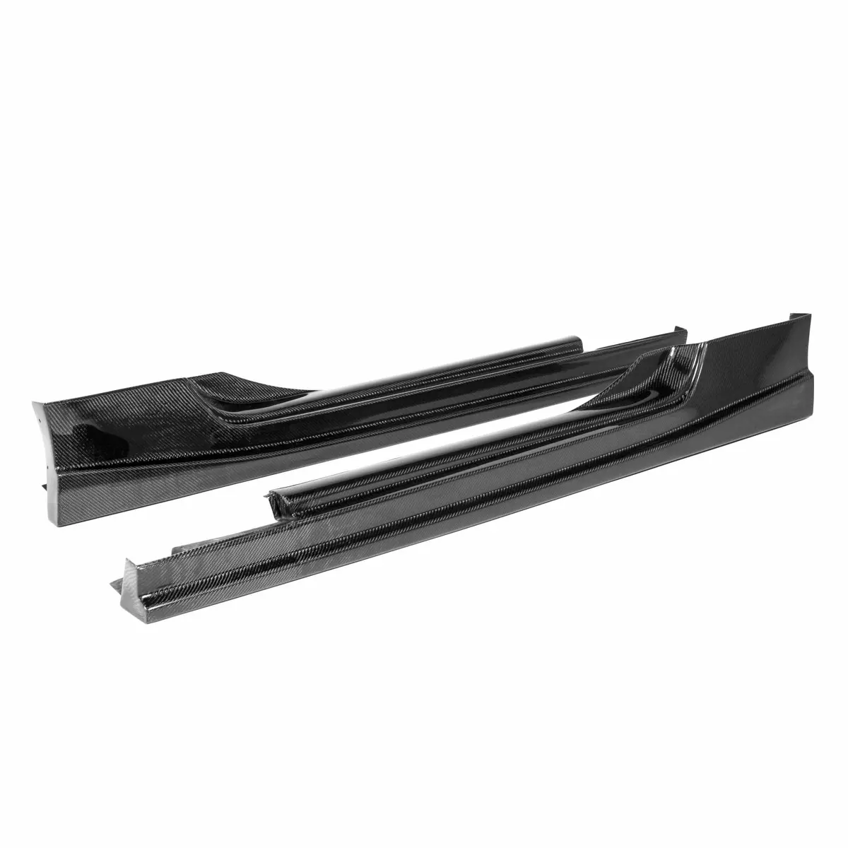 Ns-Style Carbon Fiber Side Skirts For 2009-2020 Nissan 370Z 1