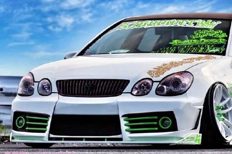 326 Power 3D Star Front Bumper (Frp) For Lexus Gs300/Gs430 (Jzs16) 1998-2005 1