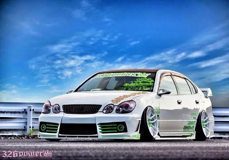 326 Power 3D Star 3P Aero Set W/Fog (Frp) For Lexus Gs300/Gs430 (Jzs16) 1998-2005 1