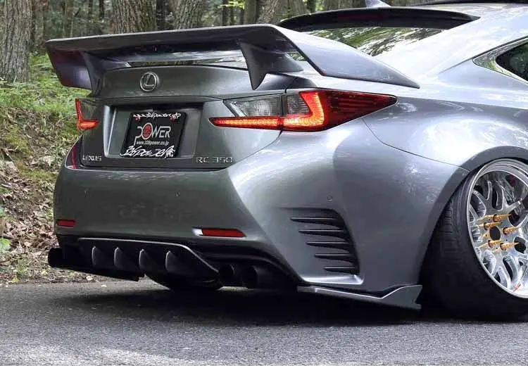 326 Power 3D Star Rear Diffuser (Frp) For Lexus Rc350 F-Sport (Gsc10) 2015-2018 1