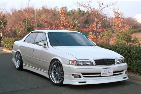 Vertex Aero Kit (Front Lip,Side Skirts,Full Rear Bumper) For 1998-2001 Toyota Jzx100 Chaser Zenki 1