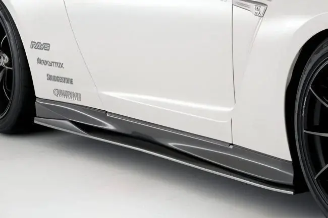 Varis Magnum Opus 18' Ver. Side Skirt Under Board Set For Eba-R35 Nissan Gt-R [Vani-236] 1