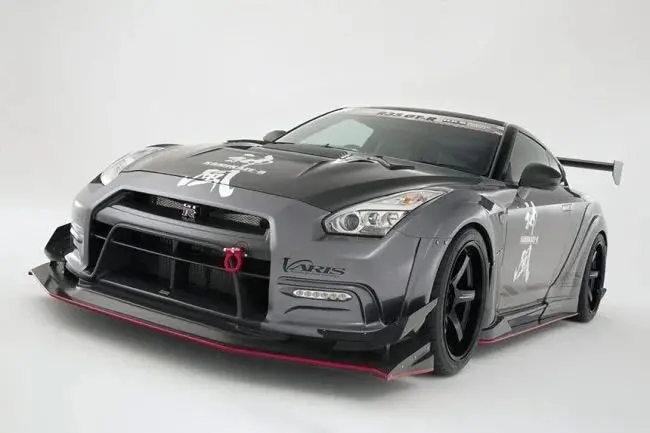 Varis Carbon Big Canards (For Kamikaze-R Super Sonic Ver.2 Kit) For Cba-R35 / Dba-R35 Nissan Gt-R [Vani-203] 1