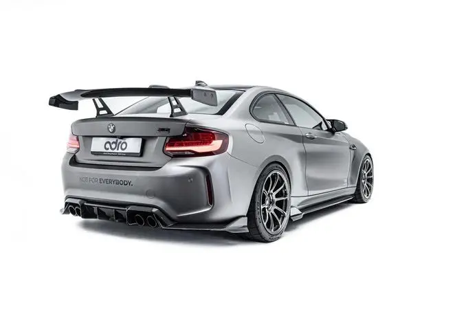 Adro Bmw F87 M2 At-R1 Swan Neck Gt Wing 1