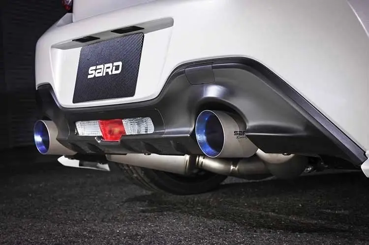 Sard Ti-Z Exhaust System (Titanium) For Toyota Gr86 (Zn8) 2022+ 1