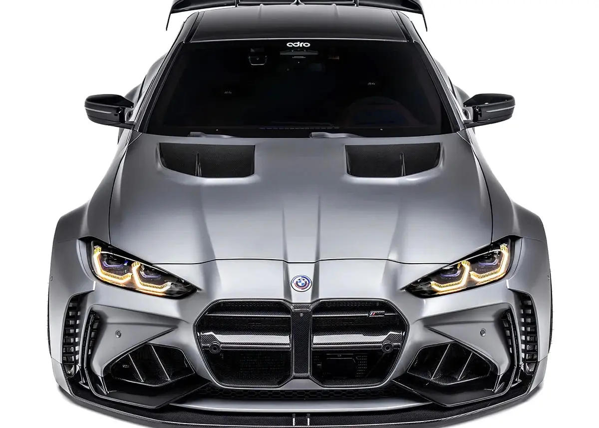 Adro Bmw G8x M3 M4 Carbon Fiber Vented Hood 1
