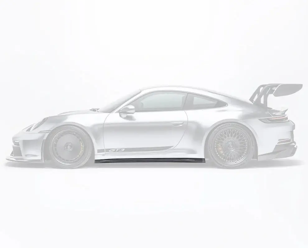 Adro Porsche 992.1 Gt3 Prepreg Side Skirts 1