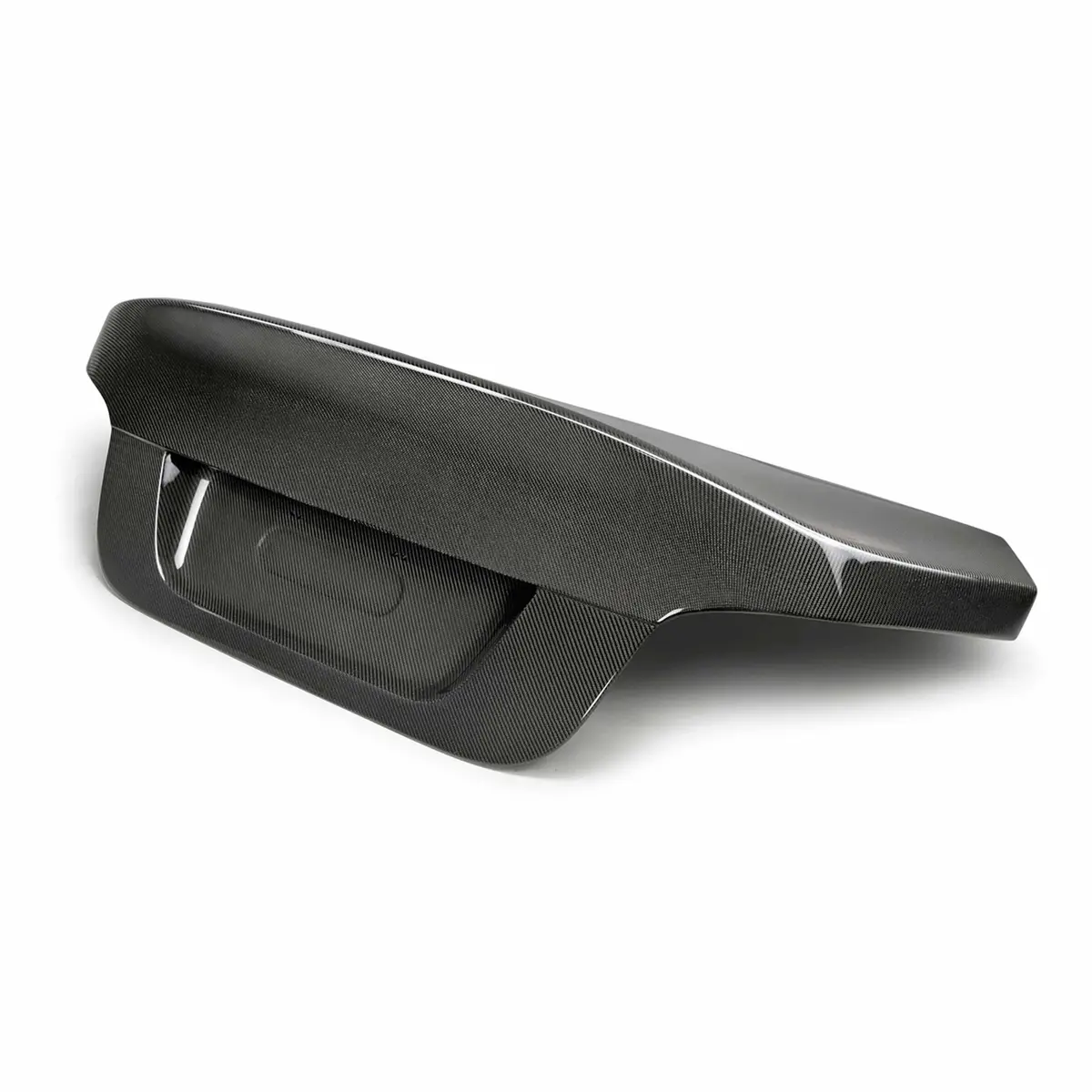 Csl-Style Carbon Fiber Trunk Lid For 2004-2010 Bmw E60 (U.S. Plates) 1