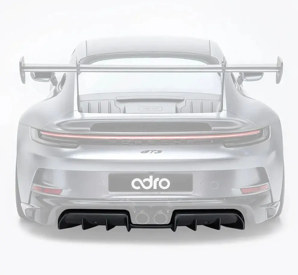 Adro Porsche 992.1 Gt3 Prepreg Rear Diffuser 1