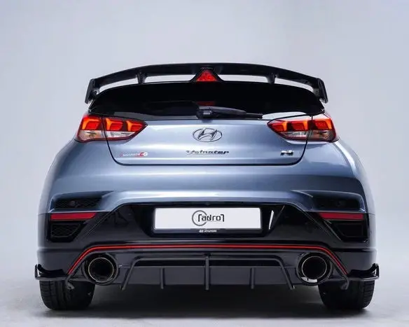 Adro Hyundai Veloster N Carbon Fiber Rear Diffuser 1