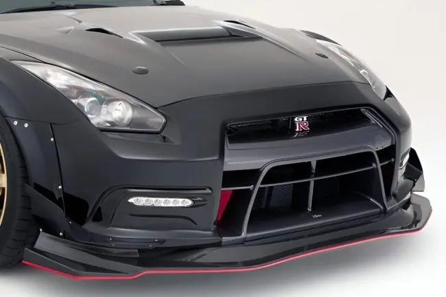 Varis Big Canard Ver.2 (For Ultimate 17' Front Bumper Ver.2) For Cba-R35 / Dba-R35 Nissan Gt-R [Vani-222] 1