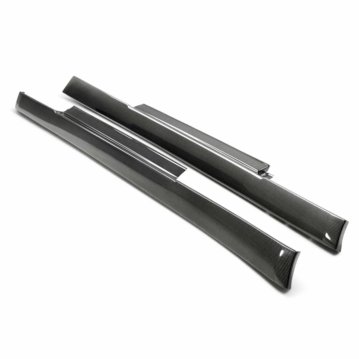 Oem-Style Carbon Fiber Side Skirts For 2009-2016 Nissan Gtr (Does Not Fit Nismo) 1