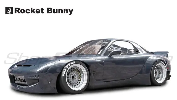 Rocket Bunny Aero (V1) - Mazda Rx7 (Fd3s) - Full Kit In-Stock 1