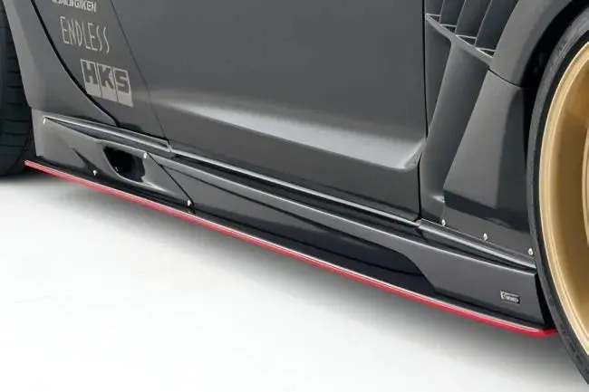 Varis Kamikaze-R Circuit Ver. Side Skirt And Brake Duct Set For Cba-R35 / Dba-R35 Nissan Gt-R [Vani-128] 1