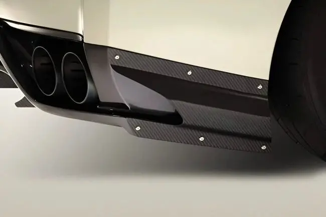 Varis Carbon Rear Air Shroud (For Varis Rear Under Spoiler) For Cba-R35 / Dba-R35 Nissan Gt-R [Vani-082] 1
