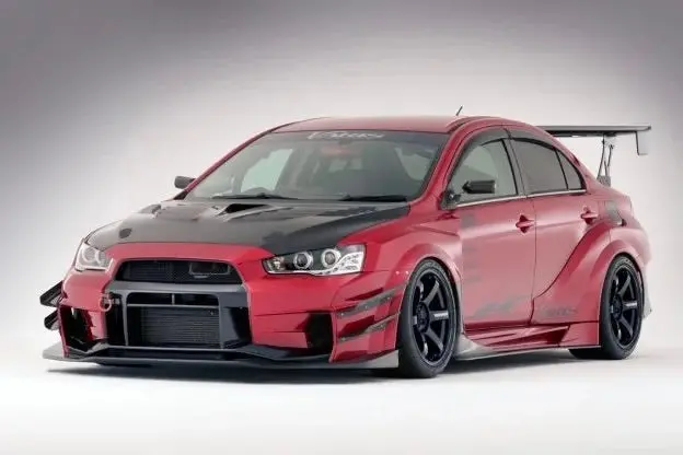 Varis Version 2 Widebody Aero Kit For Cz4a Mitsubishi Lancer Evolution X [Vami-230 / Vami-231] 1