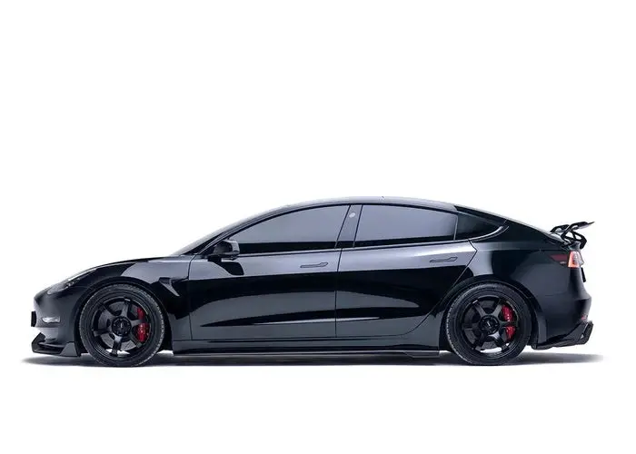Adro Tesla Model 3 Carbon Fiber Side Skirt V2 1