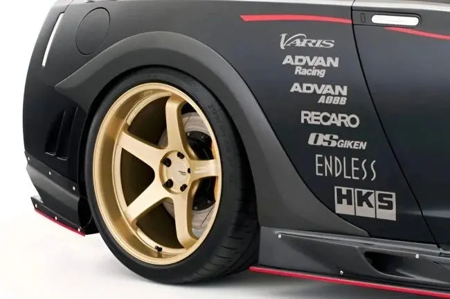 Varis Kamikaze-R Circuit Ver. Rear Over Fender Set For Cba-R35 / Dba-R35 Nissan Gt-R [Vani-115 / Vani-116] 1