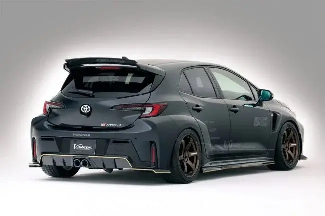 Varis Arising-1 Carbon + Rear Under Splitters For Gzea14 Toyota Gr Corolla [Vato-503] 1