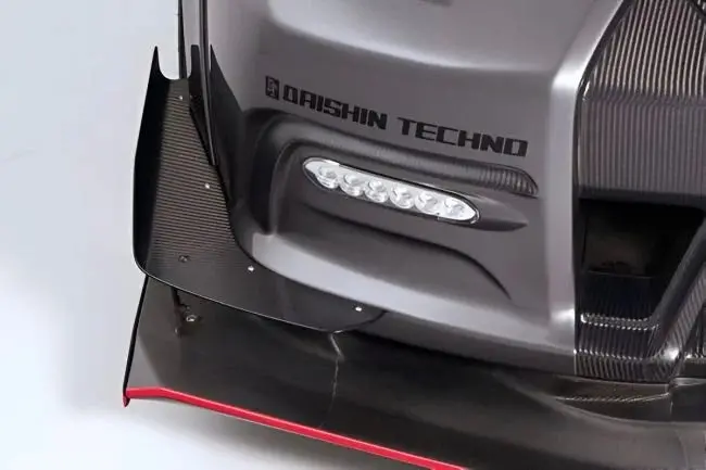 Varis Big Canard Set (For Kamikaze-R Circuit Ver. Front Bumper) For Cba-R35 / Dba-R35 Nissan Gt-R [Vani-106] 1