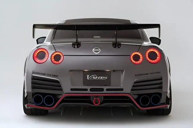 Varis Carbon Euro Edition Gt-Wing (Center Mount) For Cba-R35 / Dba-R35 Nissan Gt-R [Vani-085 / Vani-087] 1