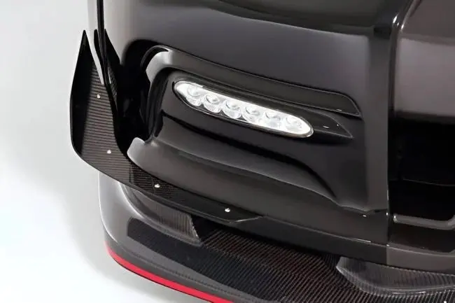 Varis Carbon Single Canards (For 14' Ver. Front Bumper) For Cba-R35 / Dba-R35 Nissan Gt-R [Vani-122] 1