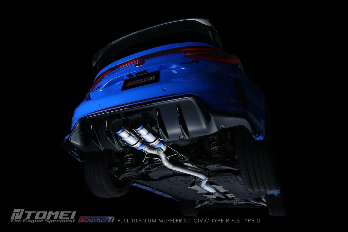 Full Titanium Muffler Expreme Ti Civic Type-R Fl5 Type-D 1