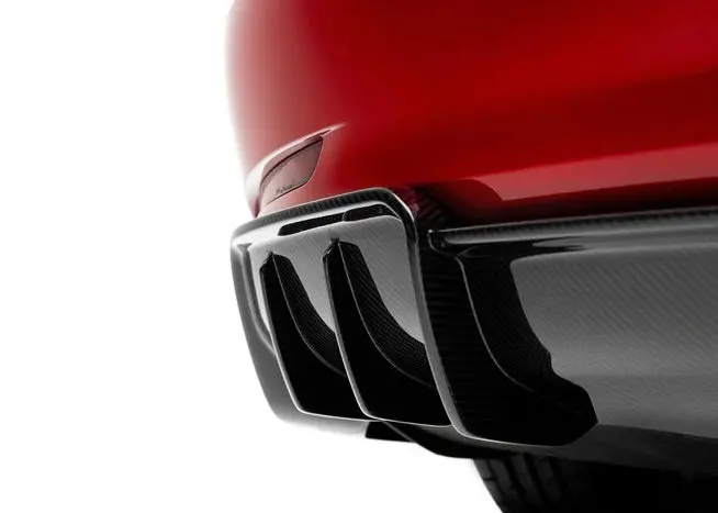 Adro Tesla Model 3 Premium Prepreg Carbon Fiber Rear Diffuser V1 1