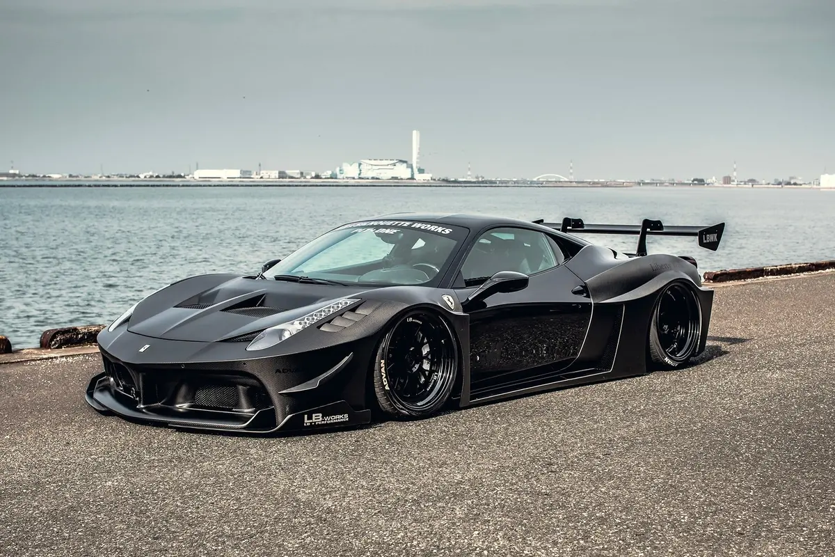 Lb-Silhouette Works Ferrari 458 Gt 1