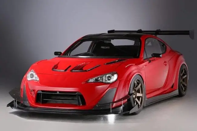 Varis Carbon Wiper Shroud (For Kamikaze-86 Widebody Kit) For Scion Fr-S / Zc6 Subaru Brz / Zn6 Toyota Gt86 [Vato-094] 1