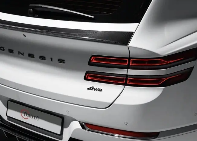 Adro Genesis Gv80 Carbon Fiber Trunk Spoiler 1
