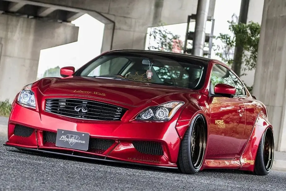 Lb Nation Works Nissan V36 Skyline Coupe Infiniti G37 Complete 6Pc Body Kit 1