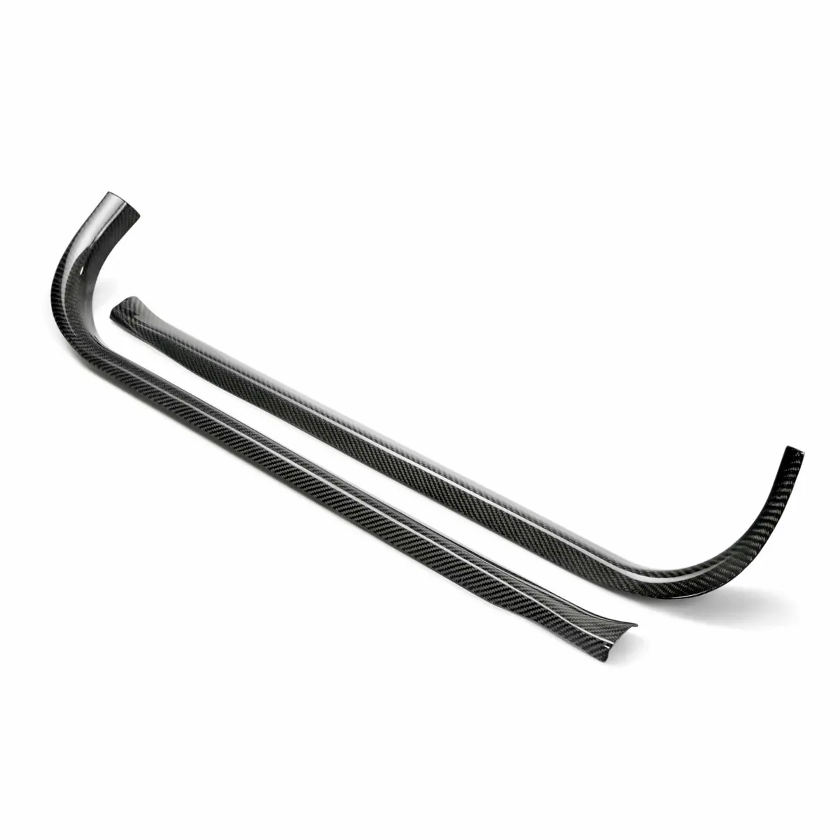 Carbon Fiber Door Sill Trim For 2009-2022 Nissan Gtr 1