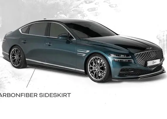Adro Genesis G80 (Rg3) Carbon Fiber Side Skirts V2 1