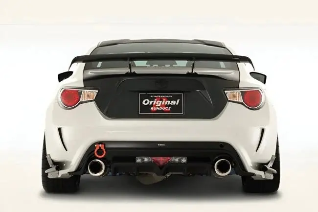 Varis Carbon Rear Diffuser (For Varis Arising-Ii Rear Bumper) For Scion Fr-S /Zc6 Subaru Brz / Zn6 Toyota Gt86 [Vato-104 / Vato-105] 1