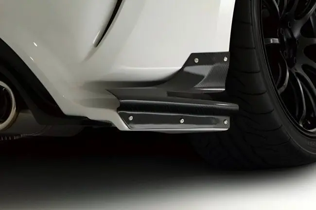 Varis Carbon Rear Air Shroud (For Varis Arising-Ii Rear Bumper) For Scion Fr-S / Zc6 Subaru Brz / Zn6 Toyota Gt86 [Vato-054] 1