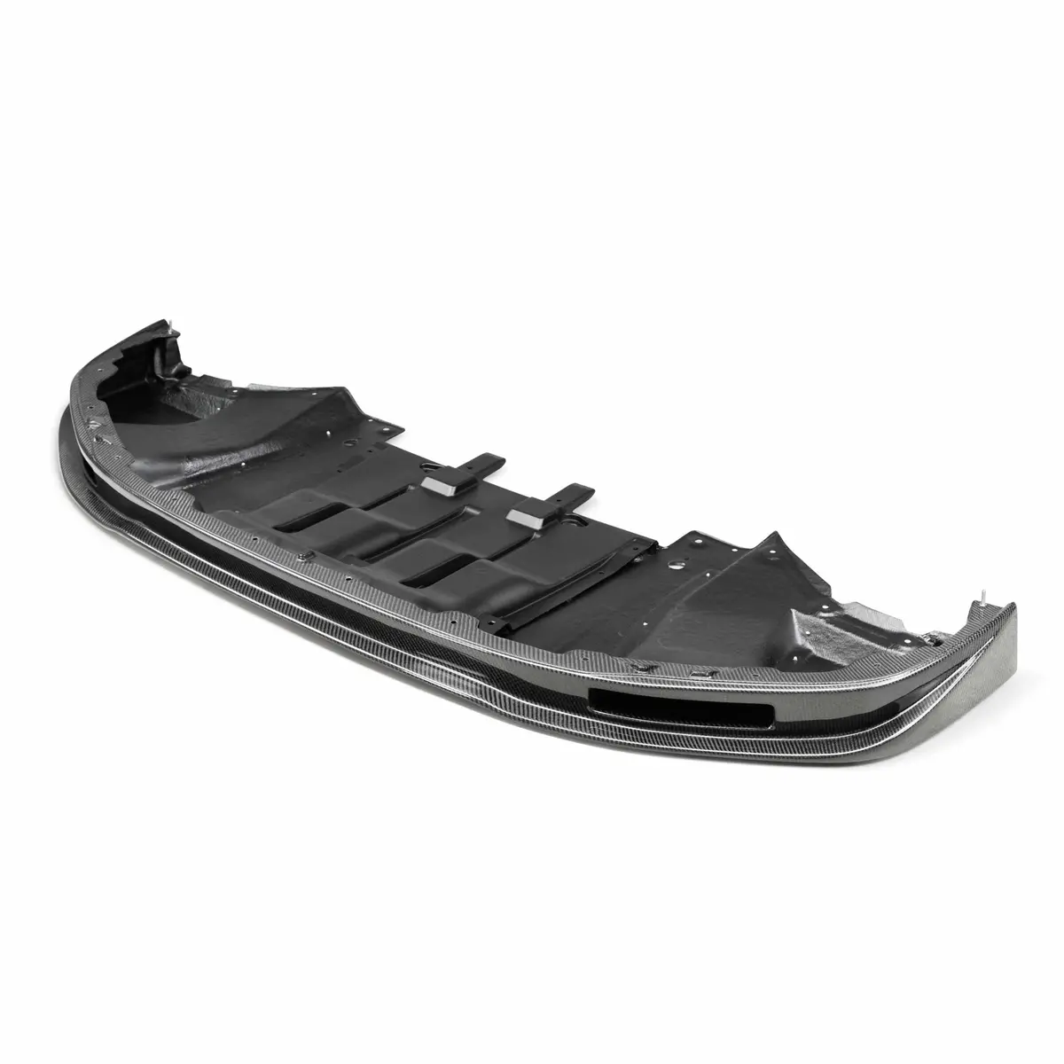Vs-Style Carbon Fiber Front Lip For 2012-2016 Nissan Gtr 1