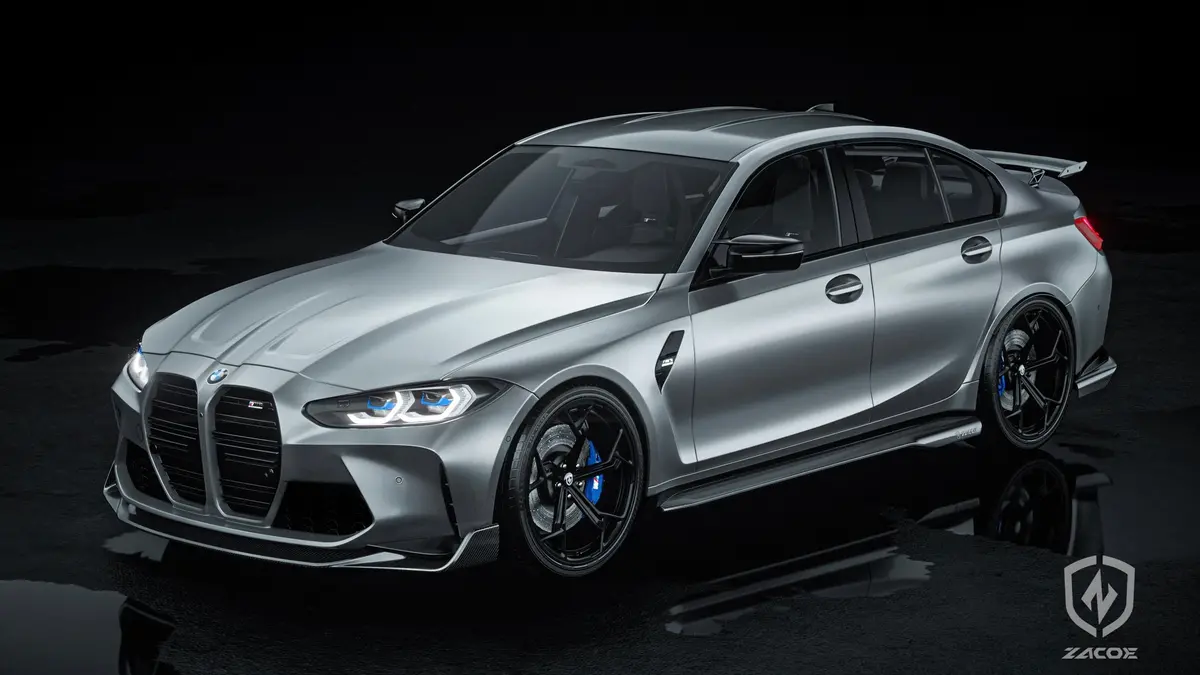 Bmw M3 G80 Carbon Fiber Body Kit 1
