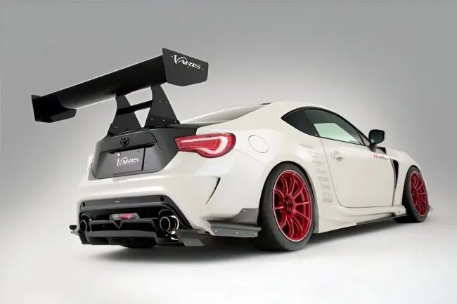 Varis Carbon 1500Mm Swan Neck Gt-Wing For Scion Fr-S / Zc6 Subaru Brz / Zn6 Toyota Gt86 [Vato-111] 1