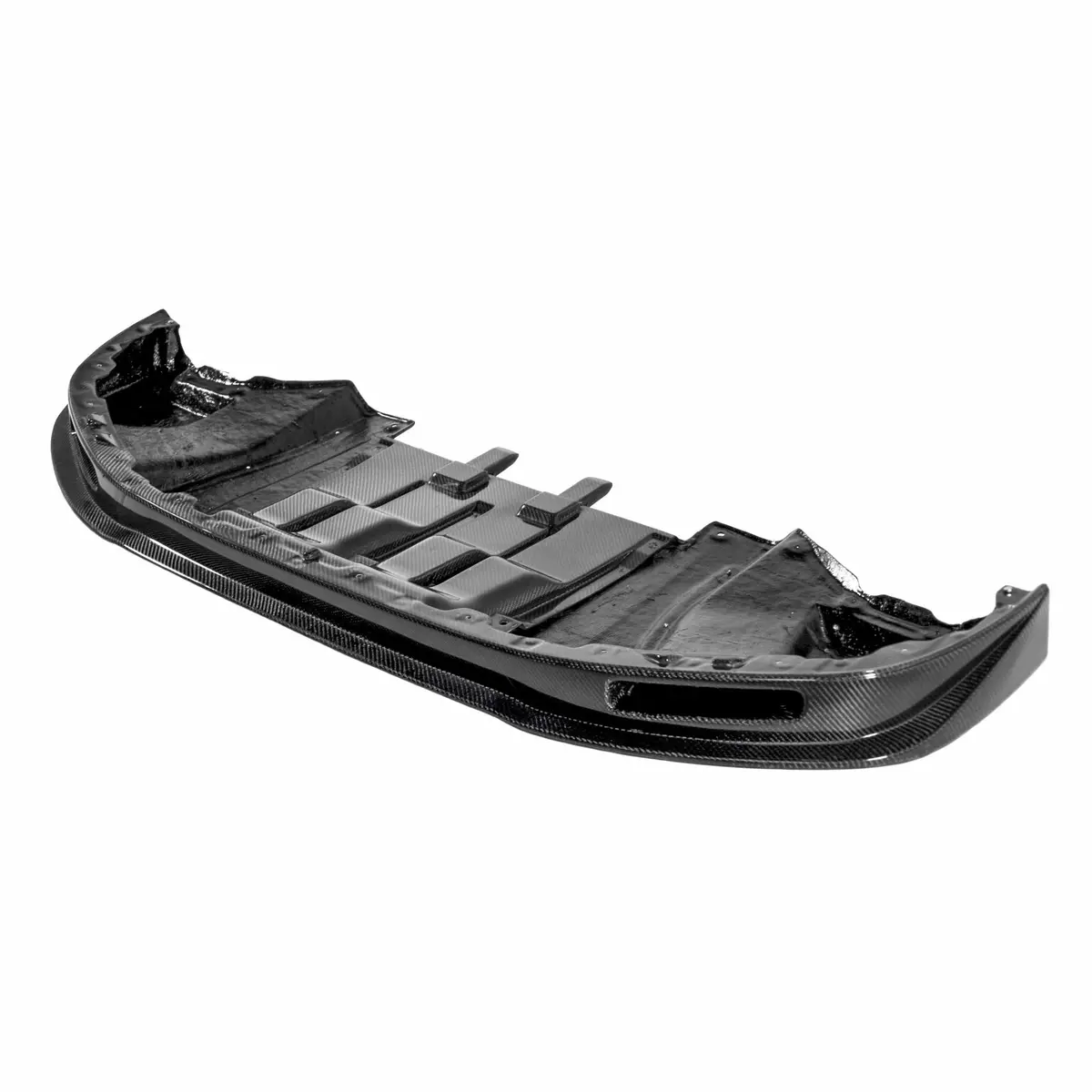 Vs-Style Carbon Fiber Front Lip For 2009-2011 Nissan Gtr 1