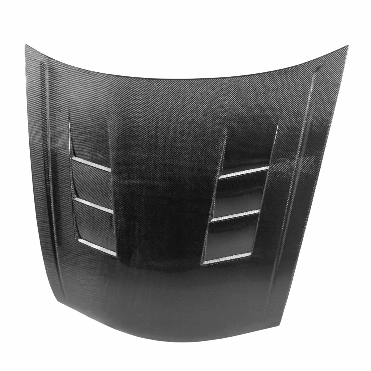 Ts-Style Carbon Fiber Hood For 2008-2012 Honda Accord 4Dr 1