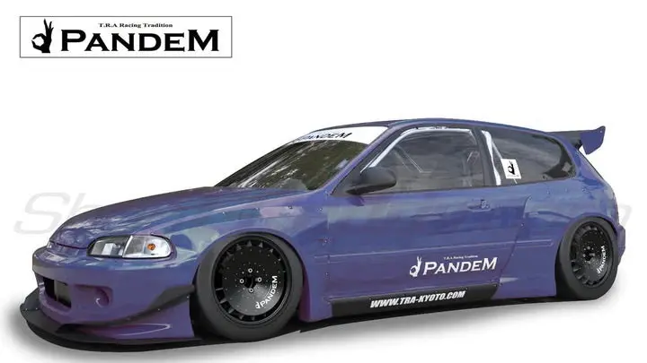 Pandem Aero - Honda Civic (Eg) Ver. 1 & Ver. 1.5 1
