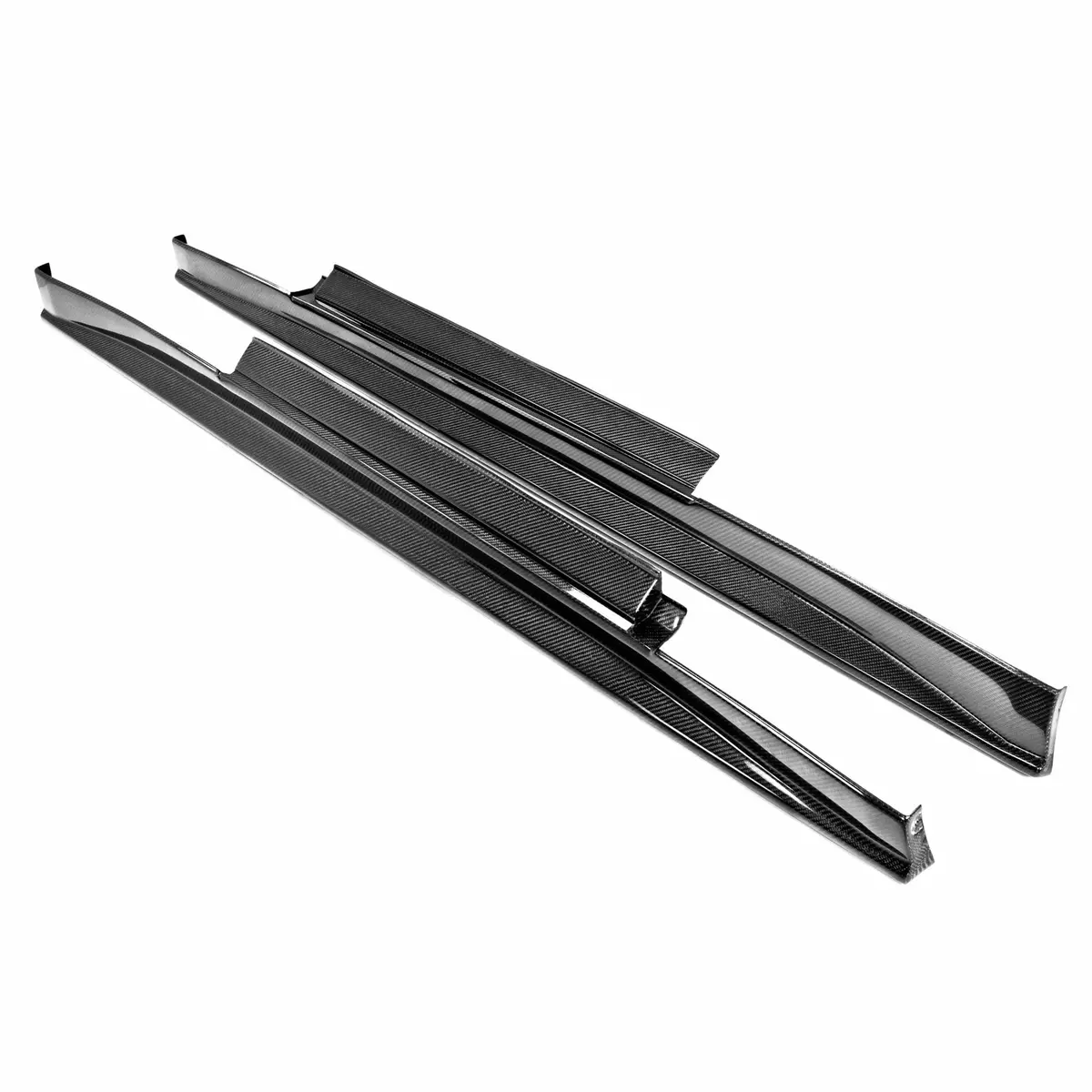 Vs-Style Carbon Fiber Side Skirts For 2009-2016 Nissan Gtr (Does Not Fit Nismo) 1