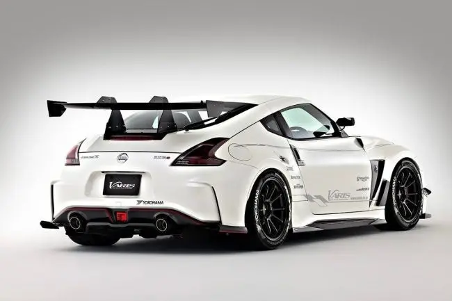 Varis Carbon + Swan Neck Gt Wing For Z34 Nissan 370Z / 370Z Nismo [Vani-341 / Vani-342] 1
