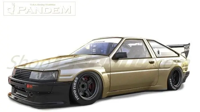 Pandem Aero - Toyota (Ae86) Corolla Levin Hatchback 1