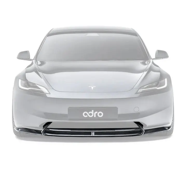 Adro Tesla Model 3 Highland Carbon Fiber Front Lip 1