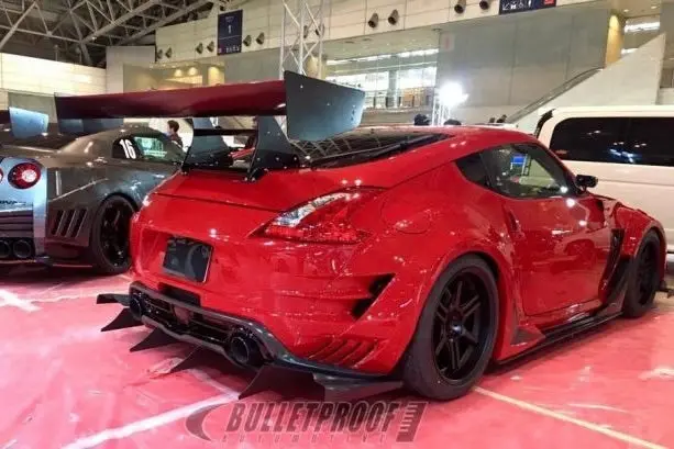 Varis Vsdc Rear Diffuser (For Varis Kamikaze-Z Widebody Kit) For Z34 Nissan 370Z [Vani-321] 1