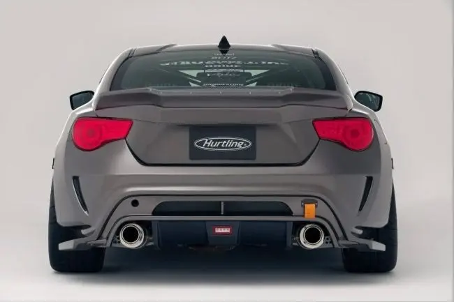 Solid & Joker Rear Bumper And Rear Skirt For Scion Fr-S / Zc6 Subaru Brz / Zn6 Toyota Gt86 [Hat-003] 1